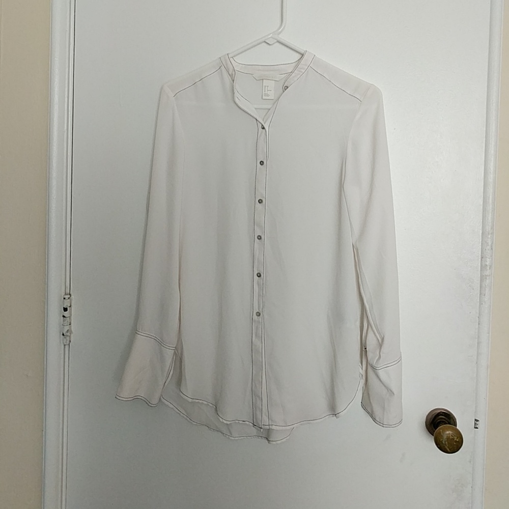 H&M white blouse